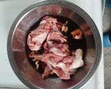 白菜と豚小間のうま煮【冷凍】作り方1写真