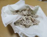 豚肉の冷製サラダ/宝達志水町学校給食作り方5写真