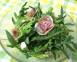 セルバチコと生ハムのサラダ作り方2写真