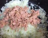 簡単！ツナと大葉のトマトソースパスタ作り方3写真