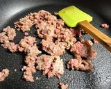 ＊納豆とひき肉のチコリボート＊作り方2写真