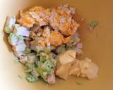 ゆるゆるアボカドのタルタルソース！作り方1写真