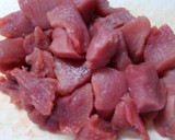 簡単！和食に切り昆布と豚肉ときのこの煮物作り方3写真