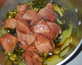 簡単！和食に切り昆布と豚肉ときのこの煮物作り方5写真