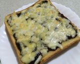海苔の佃煮トースト♬*.+゜作り方4写真