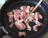 糖質オフ☆茄子と豚肉のピリ辛煮！作り方3写真
