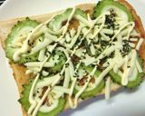 怪ｼｲ味？のゴーヤトースト作り方6写真