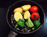 スキレットで簡単朝食 5分で栄養たっぷり作り方4写真