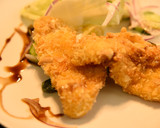 鶏ムネ肉のカリッと！「柿の種」衣揚げ作り方10写真