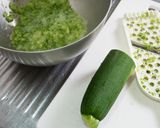 ズッキーニのふわふわパンケーキ作り方1写真