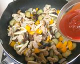 和味☆ナスと豚肉のケチャップ炒め作り方6写真