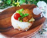 ワンプレートランチにも♥浮き輪おにぎり作り方8写真