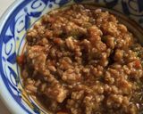 肉味噌で☆絶品の冷たい麺[ひき肉]作り方1写真