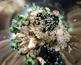 刻み胡瓜と海苔の佃煮のお手軽御飯の友☆作り方2写真