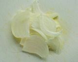 簡単節約☆豚こま肉のトマト塩だれ炒め。作り方2写真