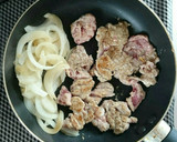 簡単節約☆豚こま肉のトマト塩だれ炒め。作り方6写真