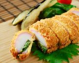 簡単レシピ！豪快おつまみ☆かまぼこフライ作り方5写真