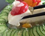 エキゾチック！ライチ香るお豆腐サラダ作り方4写真