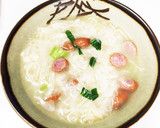 ☆残った餃子の皮で簡単ラーメン☆作り方4写真