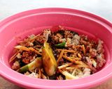 簡単！キュウリと鶏ひき肉のピリ辛味噌炒め作り方2写真