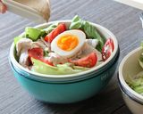 冷やし麺弁当に 素麺×4色具材作り方8写真
