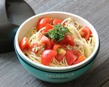 冷やし麺弁当に　冷しゃぶサラダうどん作り方8写真