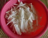 ★簡単!美味しい*大根と人参のきんぴら*作り方1写真