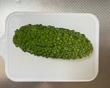 ゴーヤと茹でどりのサラダ作り方1写真