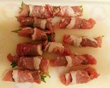 豚肉の大葉チーズ巻き巻き作り方3写真