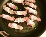 豚肉の大葉チーズ巻き巻き作り方5写真