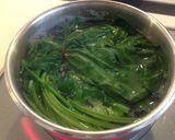 定番に☆ほうれん草の胡麻和え(じゃこ入り作り方2写真