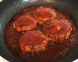 簡単♪煮込みハンバーグで♡オムバーグ♡作り方5写真