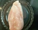 レンジで簡単蒸し鶏！作り方1写真