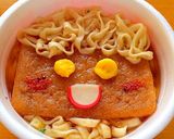 赤いきつね で顔アート作り方5写真