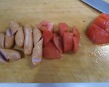 簡単☆トマトとナスのチーズ炒め作り方2写真