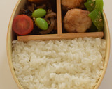 【キャラ弁】コーンのヒマワリ弁当作り方1写真