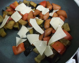 簡単☆トマトとナスのチーズ炒め作り方7写真