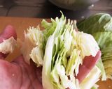 紹興酒の為のおつまみ！塩炒めキャベツ作り方1写真