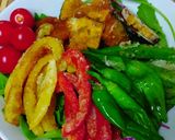 ノンオイルドレッシングで夏野菜の揚げ浸し作り方6写真