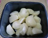 ★よくねたいもをレンジでホクホク煮物♪作り方2写真