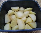 ★よくねたいもをレンジでホクホク煮物♪作り方3写真