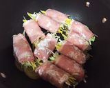キャベツとニンジンの甘辛豚肉巻き作り方7写真