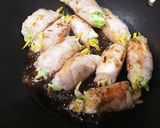 キャベツとニンジンの甘辛豚肉巻き作り方9写真