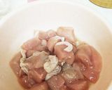 鶏むね肉とアスパラのトマトクリーム煮作り方2写真