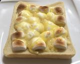 マシュマロ＊チーズ＊シナモントースト作り方4写真