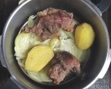 加圧で蒸す、ふっくらスジ煮込み作り方4写真