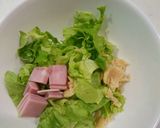 湯を注ぐだけ◎ハムレタスープ作り方2写真
