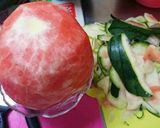既に剥けてるスイカ。作り方3写真
