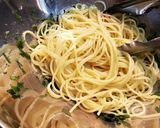 うめぇしそパスタ スープ付き作り方8写真