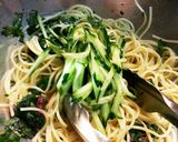 うめぇしそパスタ スープ付き作り方9写真